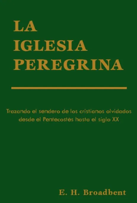 Portada de La iglesia peregrina
